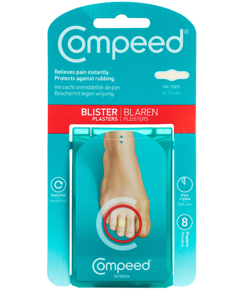 Blister Treatment Plasters Designed For Toes Compeed 5051