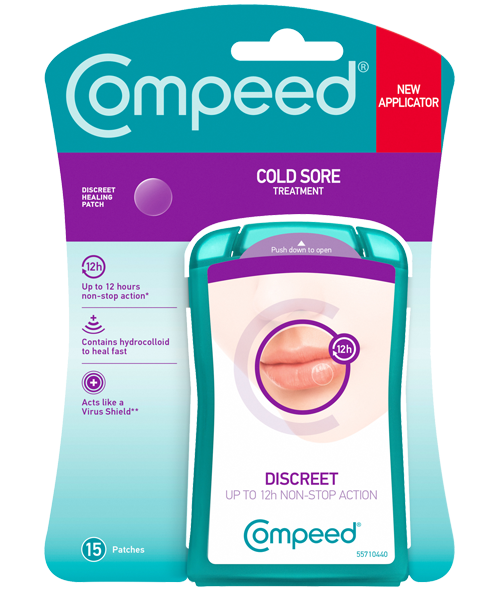 haag Vier Gewoon COMPEED® Cold Sore Discreet Healing Patch | COMPEED®